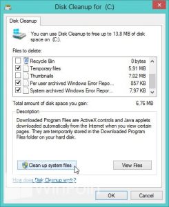 Disk Cleanup
